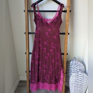 Free People Women's Floral Chemise - Size S